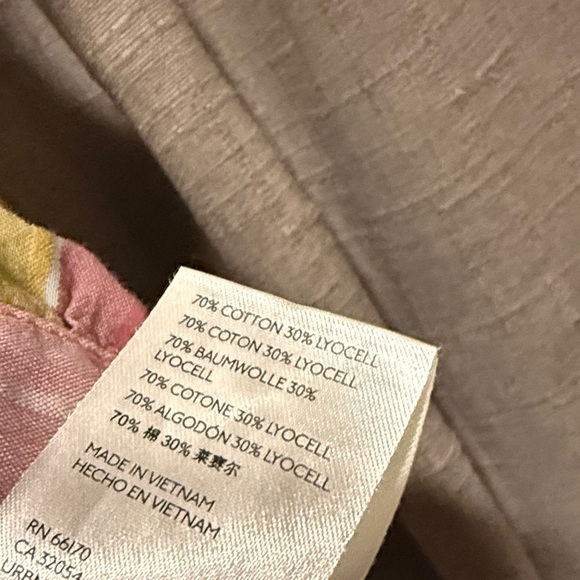 Anthropologie Pilcro Colorful Plaid Button Crop Top 4 - Picture 5 of 7